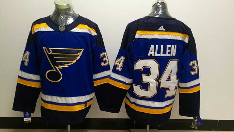 St. Louis Blues 34 Jake Allen Blue Adidas Stitched Jersey,We sell and wholesale St. Louis Blues 34 Jake Allen Blue Adidas Stitched Jersey on line form chian!